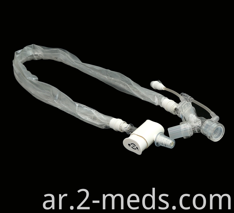 Disposable closed suction catheter